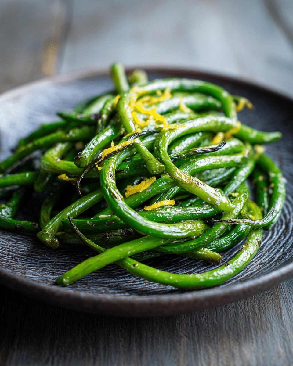Grilled Garlic Scapes – Smoky, Tender & Simple