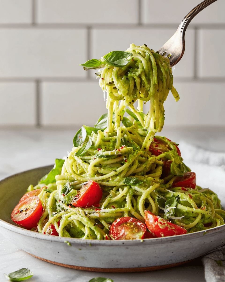 Creamy Avocado Pasta – Cool, Dairy-Free Summer Dish