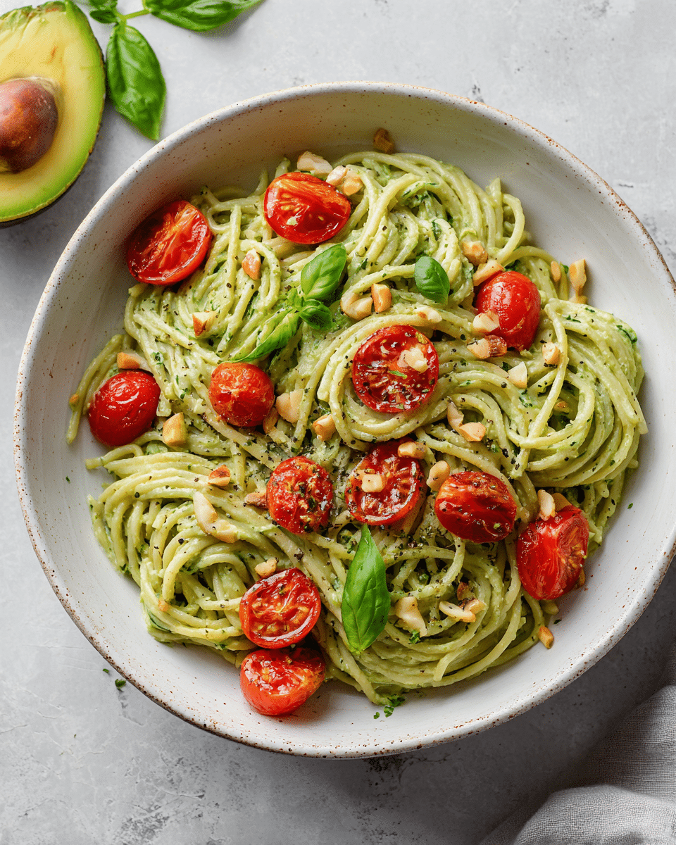 Easy Creamy Avocado Pasta – Cool, Dairy-Free Summer Dish