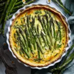 Asparagus Gruyère Quiche – Elegant Spring Brunch Option