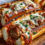 Banana Pepper Meatball Subs