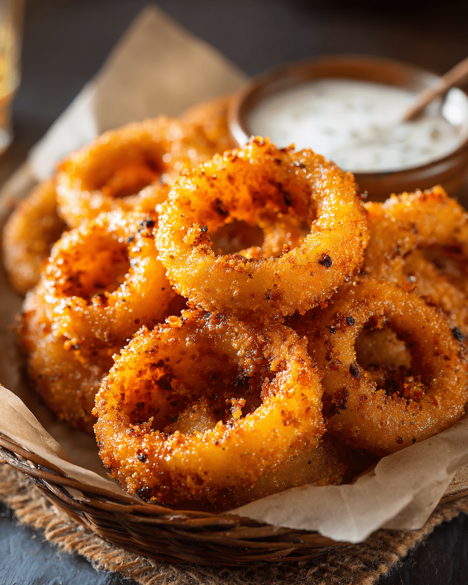 Banana Pepper Rings Crispy Fried