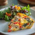 Crustless Veggie Quiche – Low-Carb & Gluten-Free Favorite