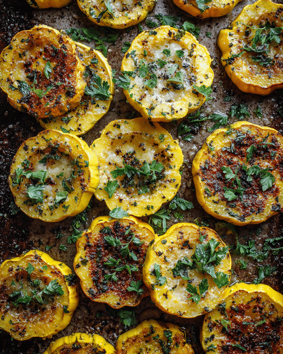 Italian Roasted Patty Pan Squash Mix