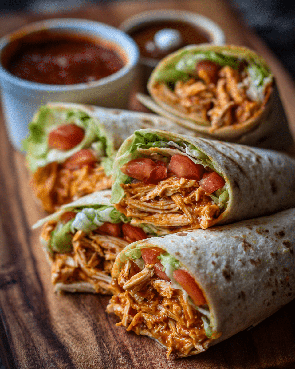 Buffalo Chicken Wraps – Spicy & Easy Meal Prep