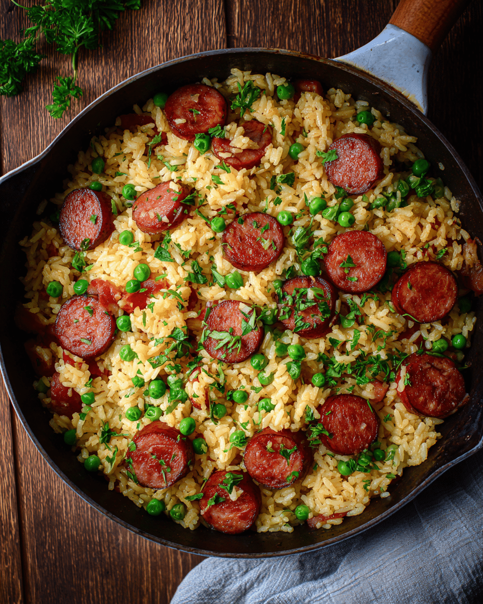 Kielbasa Rice Pilaf