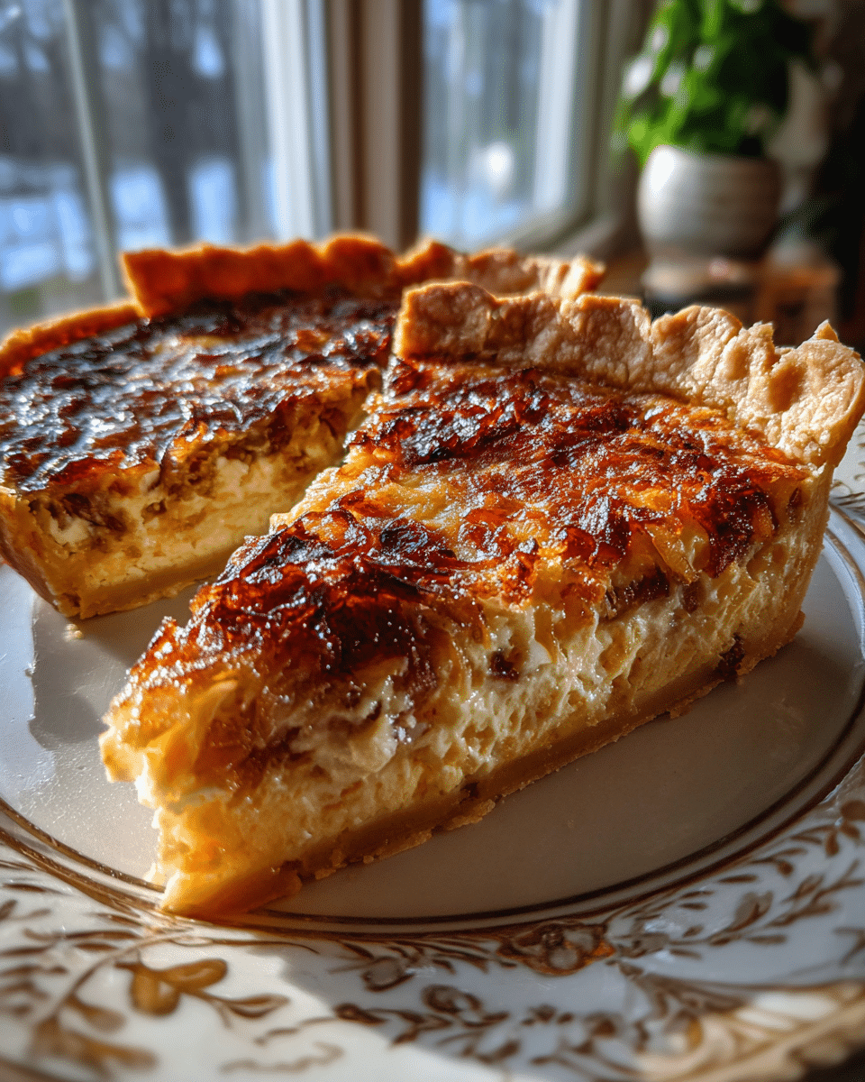 Caramelized Onion Quiche – Sweet, Savory, and Buttery
