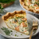 Smoked Salmon Dill Quiche – Gourmet and Protein-Packed
