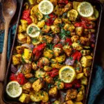 One-Pan Patty Pan Squash and Chicken