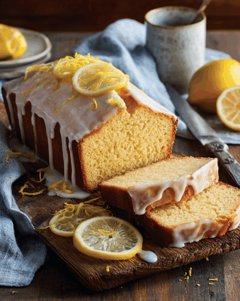 Grandma’s Lemon Pound Cake – Citrusy Twist on a Classic