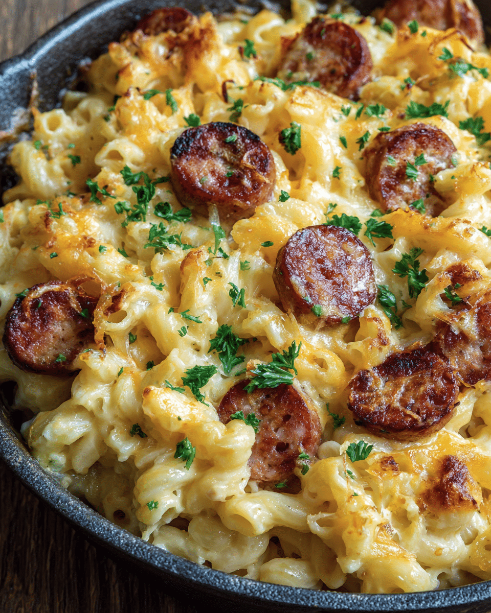 Kielbasa Mac and Cheese