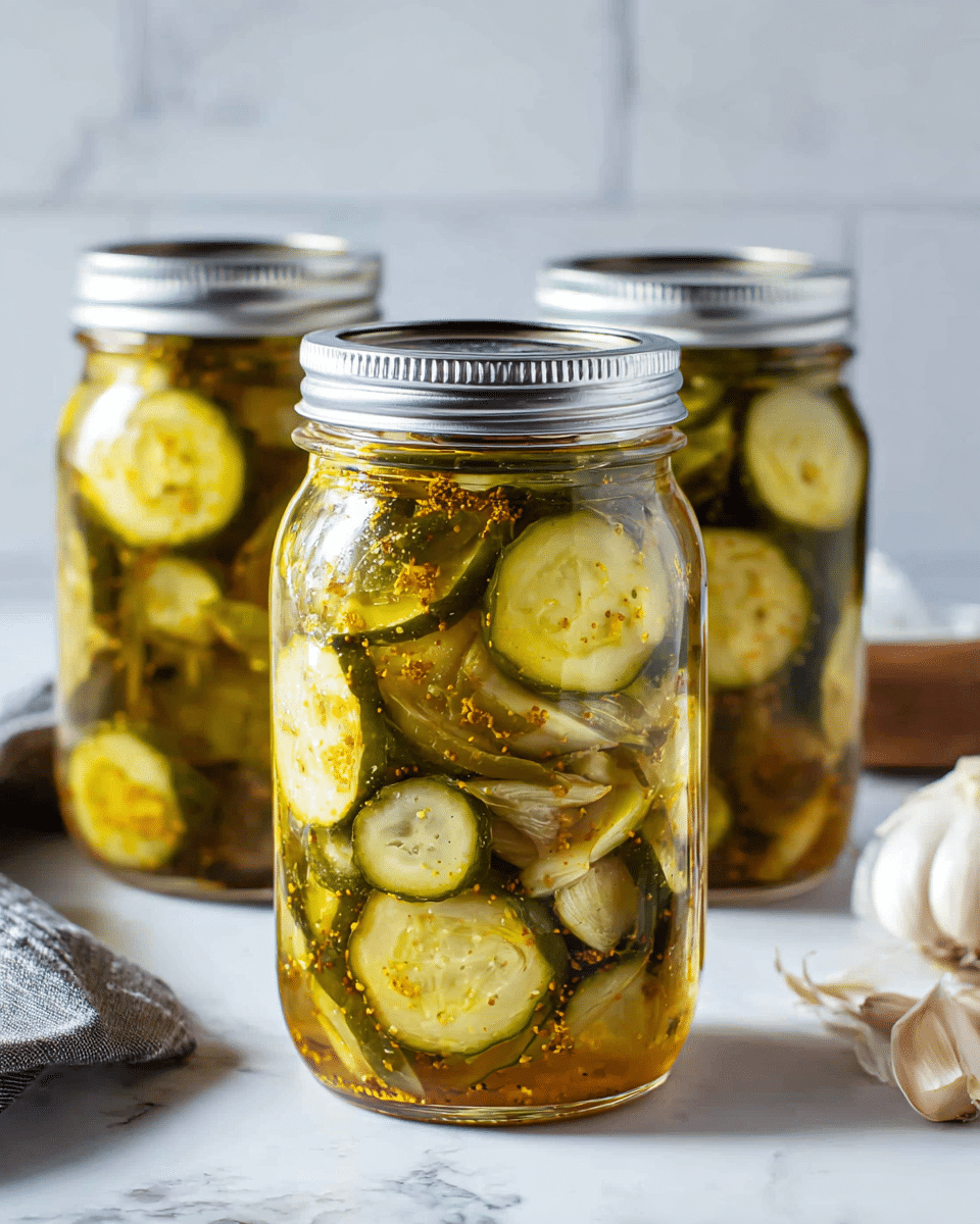 Sugar-Free Bread and Butter Pickles – Keto-Friendly & Delicious