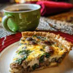 Sausage Spinach Quiche – Comfort Food in Every Bite