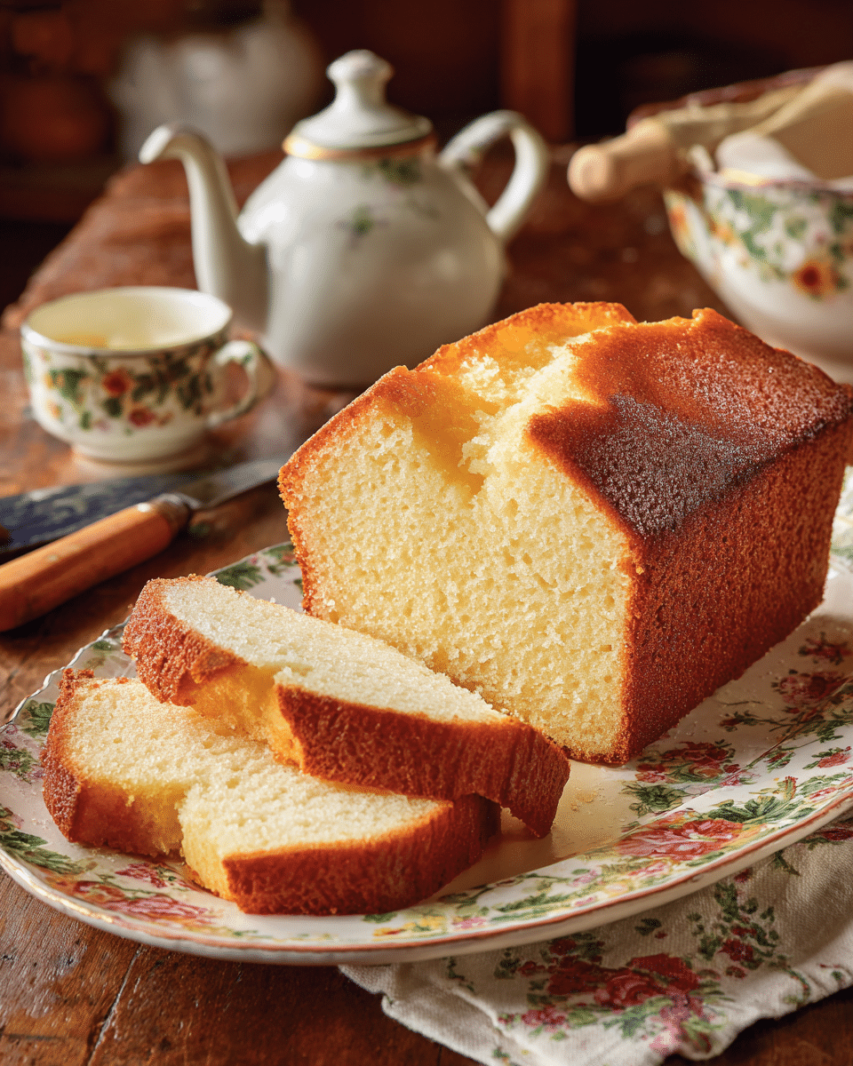 Perfect Pound Cake Recipe – Fluffy, Moist, and From Grandma’s Kitchen
