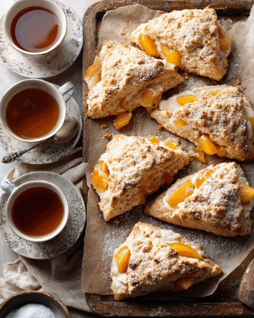 Peach Scones Recipe – Buttery, Flaky, And Bakery-Worthy