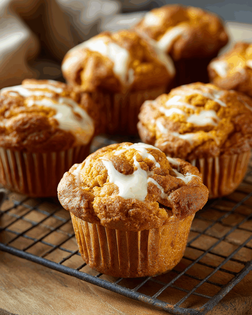 Pumpkin Cream Cheese Muffins – Fall Bakery Hit