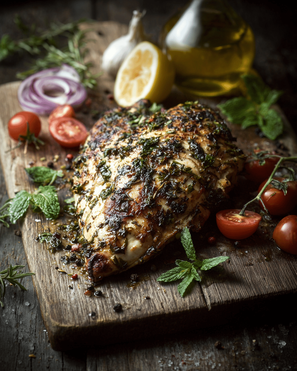 Middle Eastern Herb Chicken – Labor Day Favorite