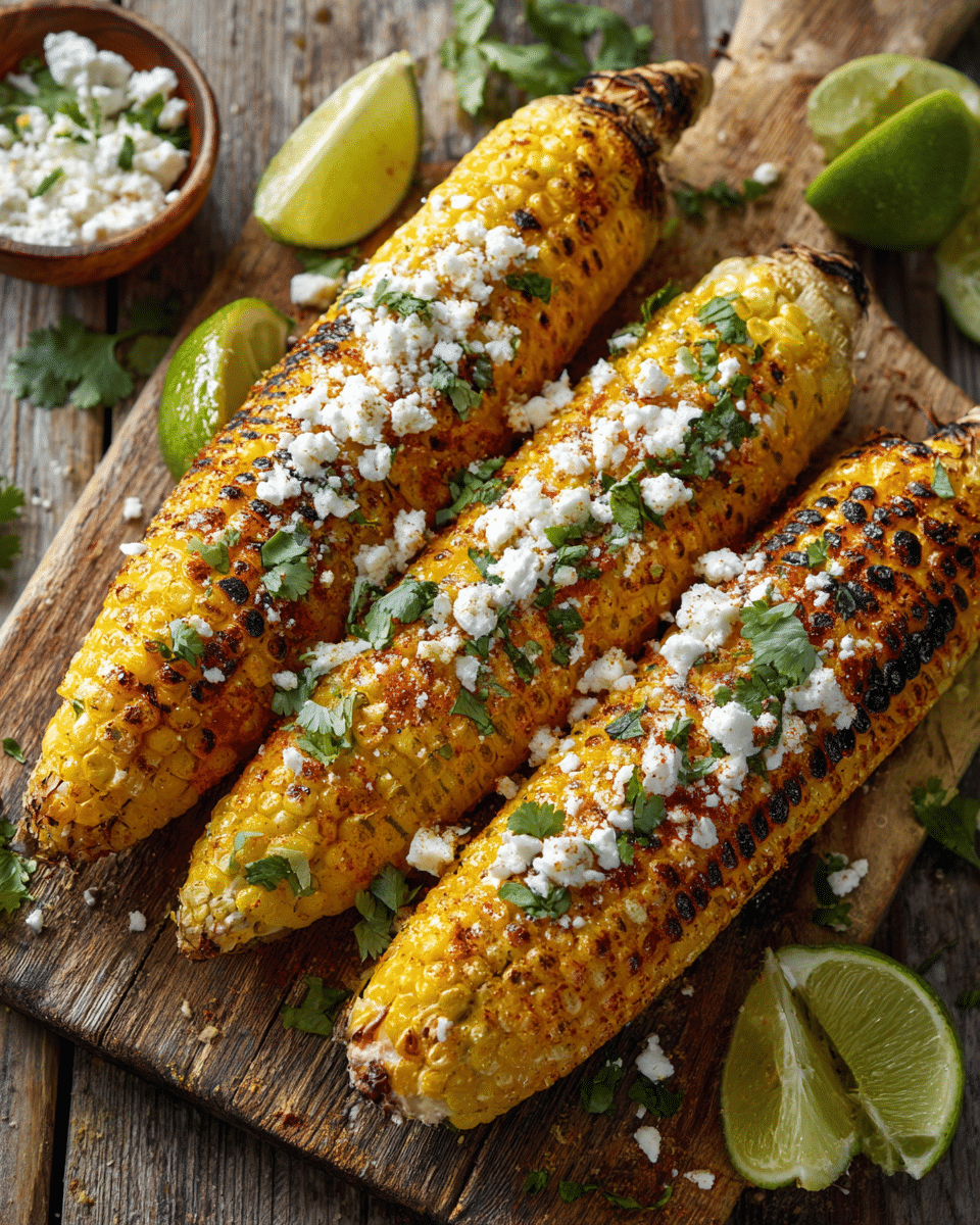 Labor Day Grilled Elotes – Mexican Street Corn Classic