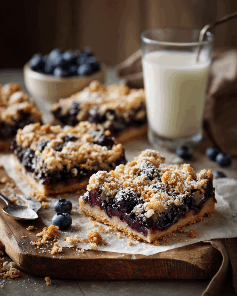 Blueberry Oatmeal Bars – A Fruity, Wholesome Back to School Snack