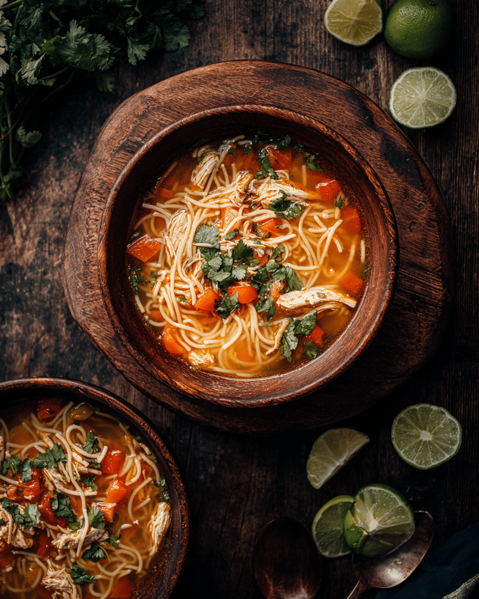 Sopa de Fideo – Comforting Mexican Noodle Soup