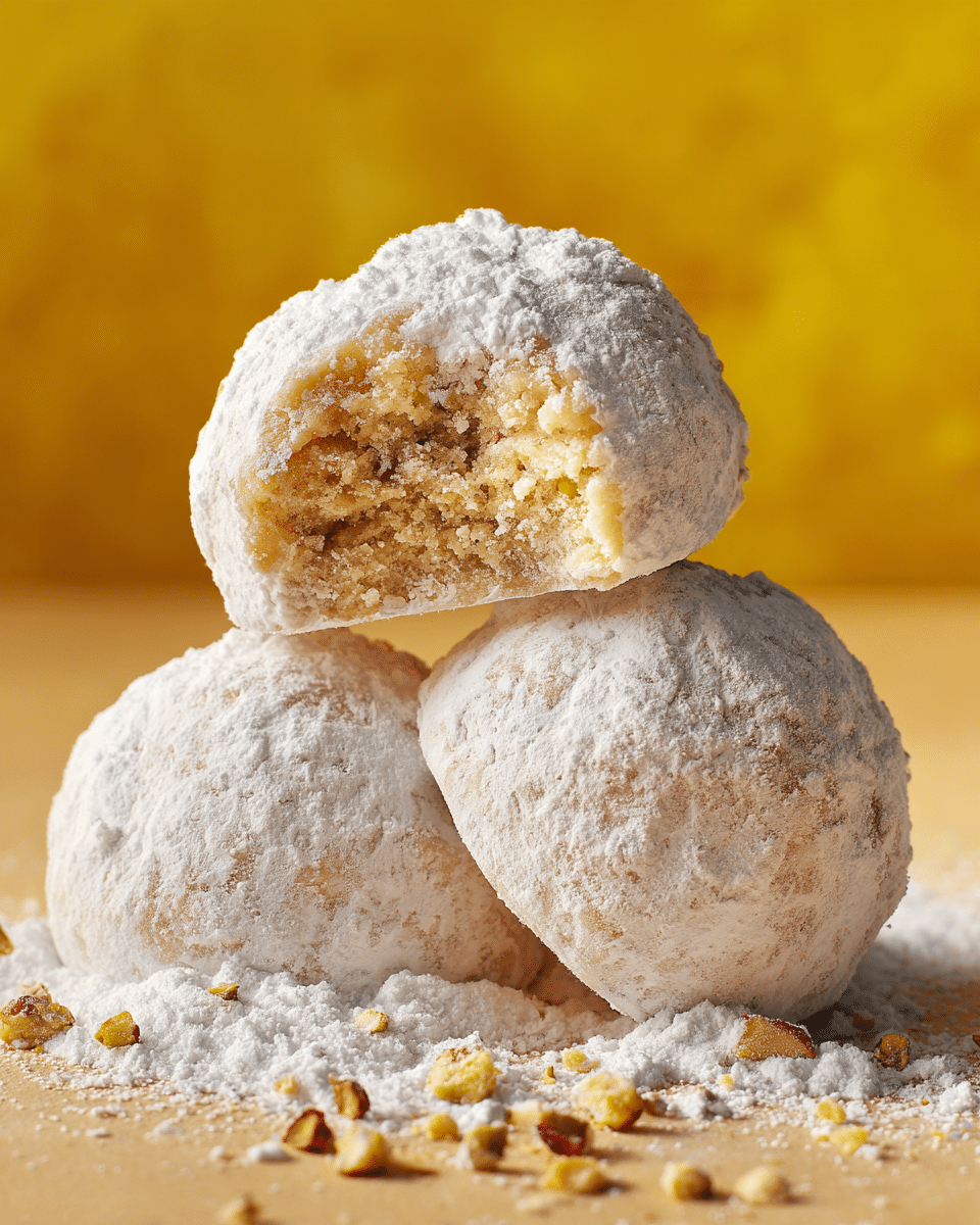Mexican Wedding Cookies – Buttery & Crowd-Favorite Dessert