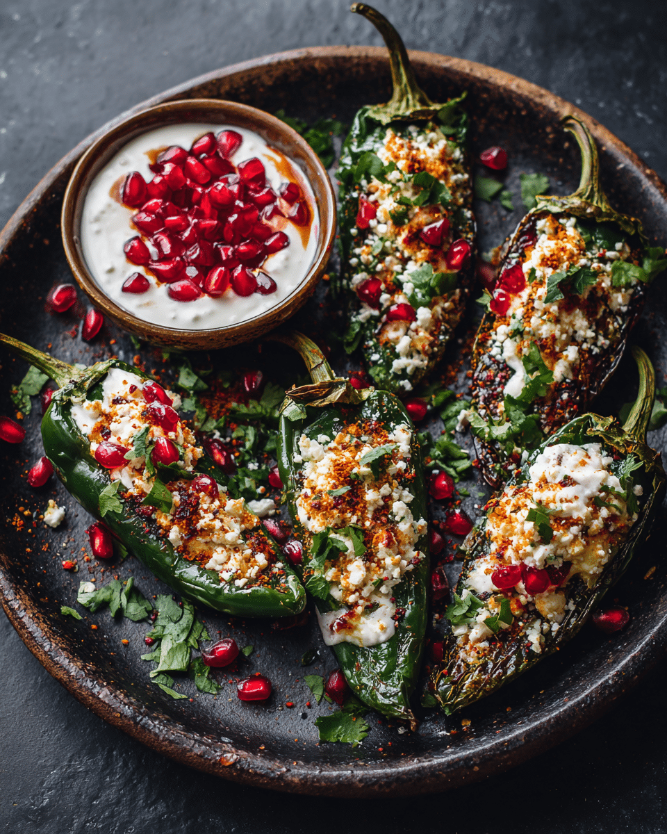 Chiles en Nogada with Sauce – Patriotic, Filled & Elegant (Mexican Independence Day Food)