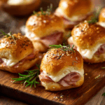 Mini Ham & Cheese Rolls – Bite-Sized Classic Football Food