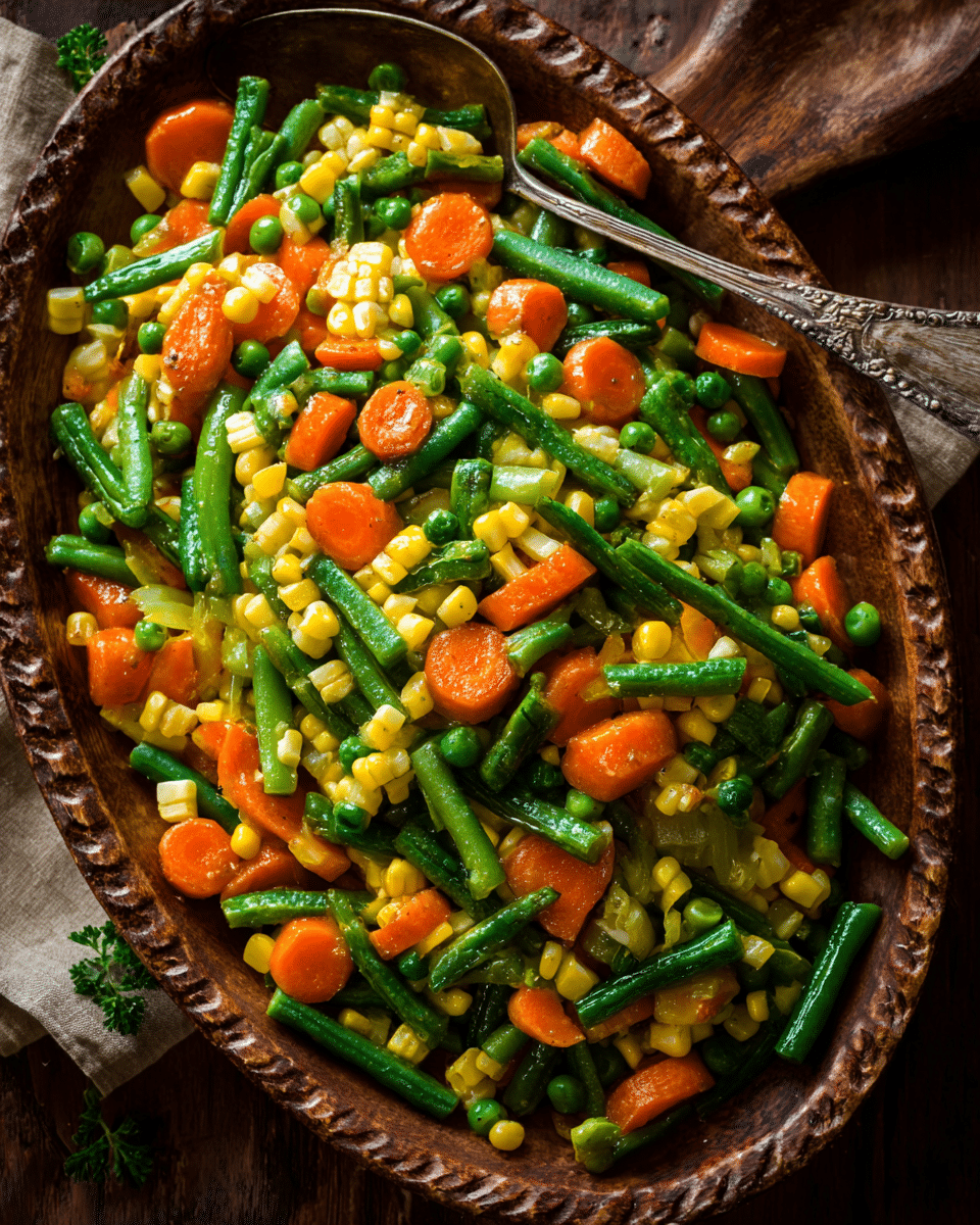 Labor Day Carol Burnett Veggie Medley – Nostalgic, Simple & Butter-Laced