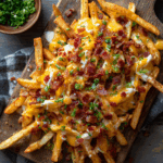 Cheese Fries Loaded – Gooey, Bacon-Topped Football Food