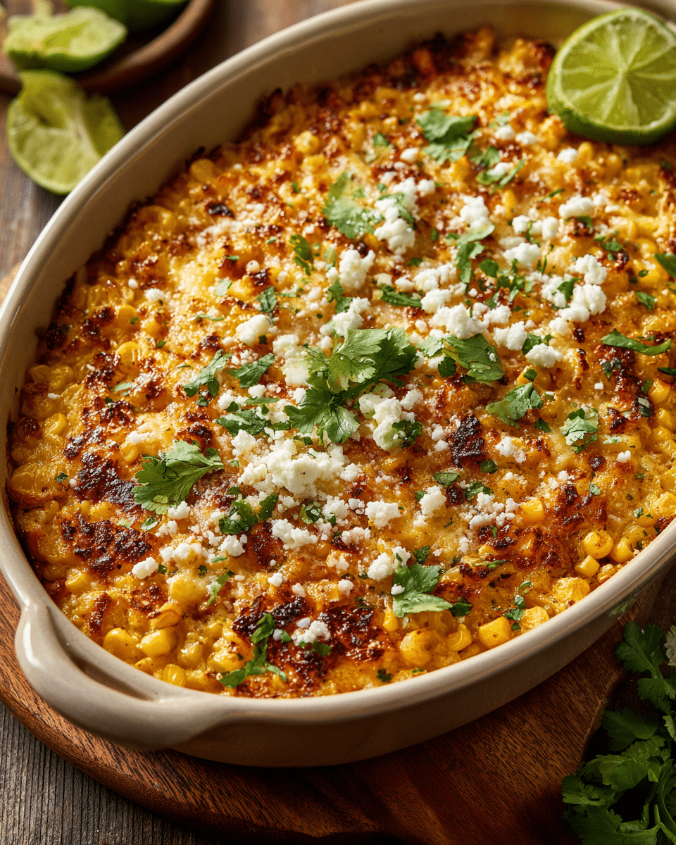 Mexican Street Corn Casserole – Spicy, Cheesy Side Star