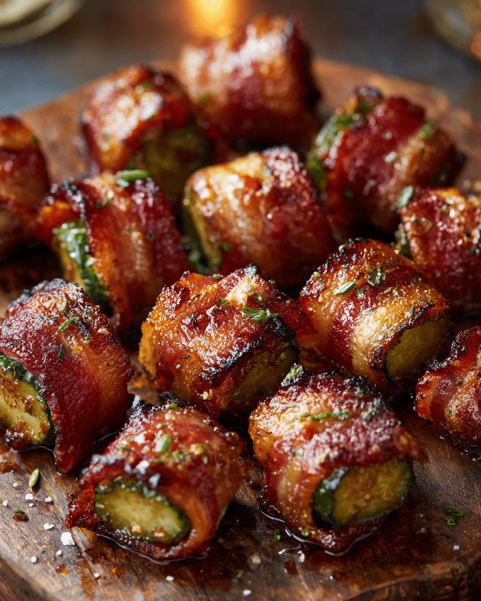 Easy Pickle Bacon Bites – Flavorful, Air-Fryer Crowd Pleaser