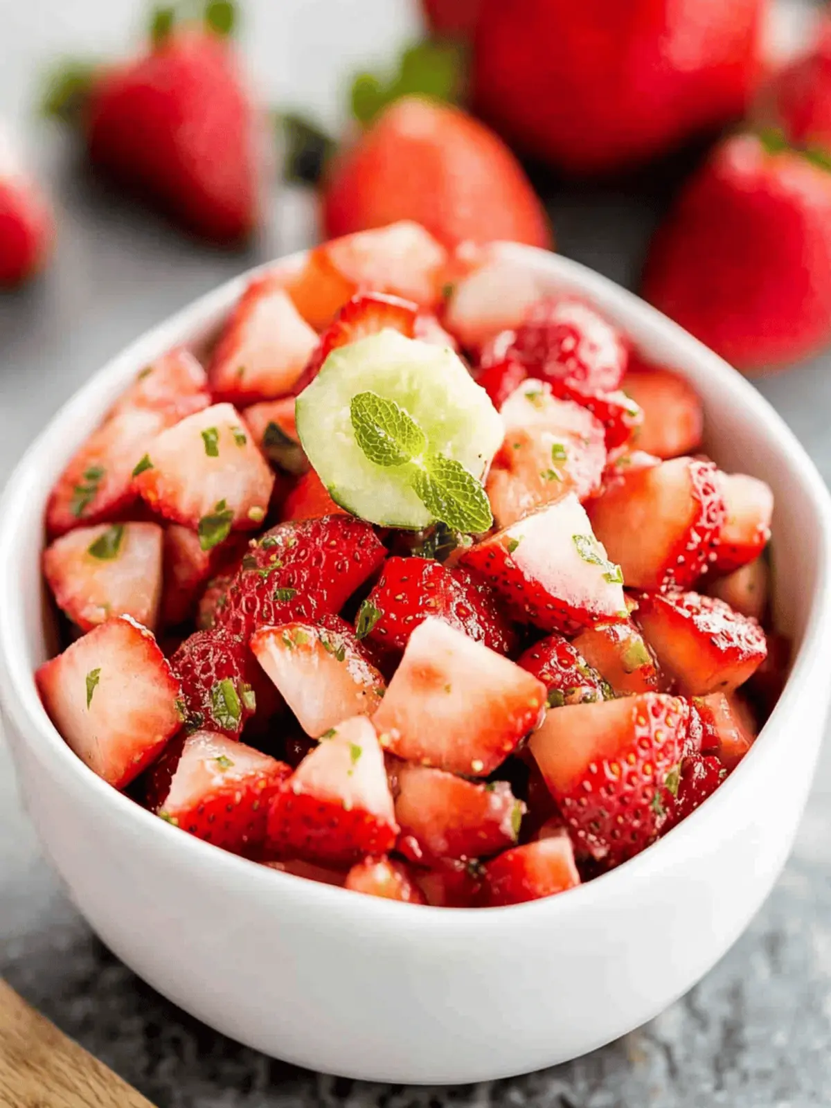 Sweet Strawberry Salsa: A 3-Ingredient Fresh Delight
