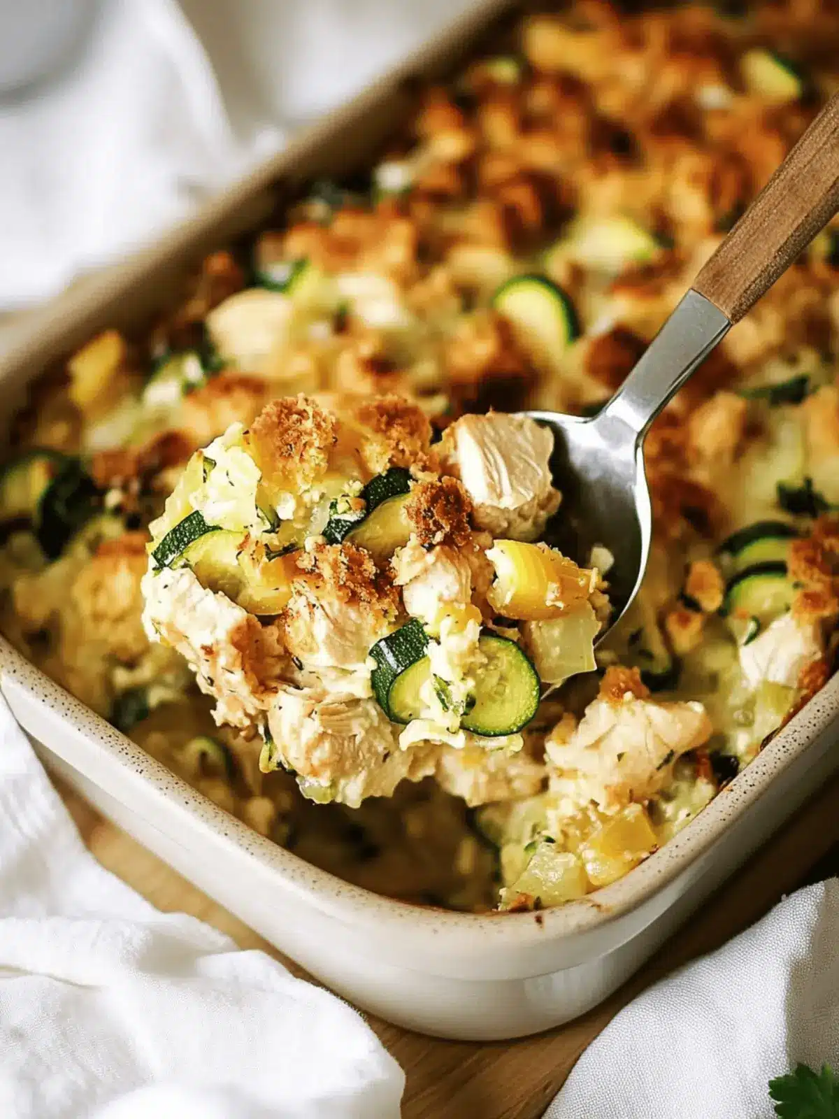 Comforting Chicken Zucchini Casserole for Busy Weeknights