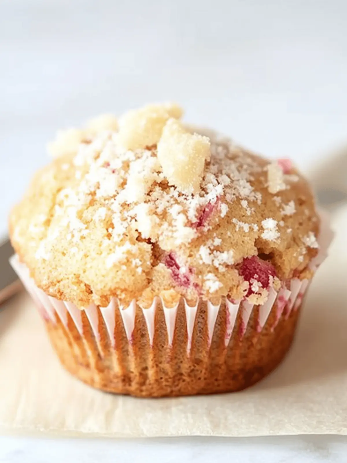 Perfect Rhubarb Muffins