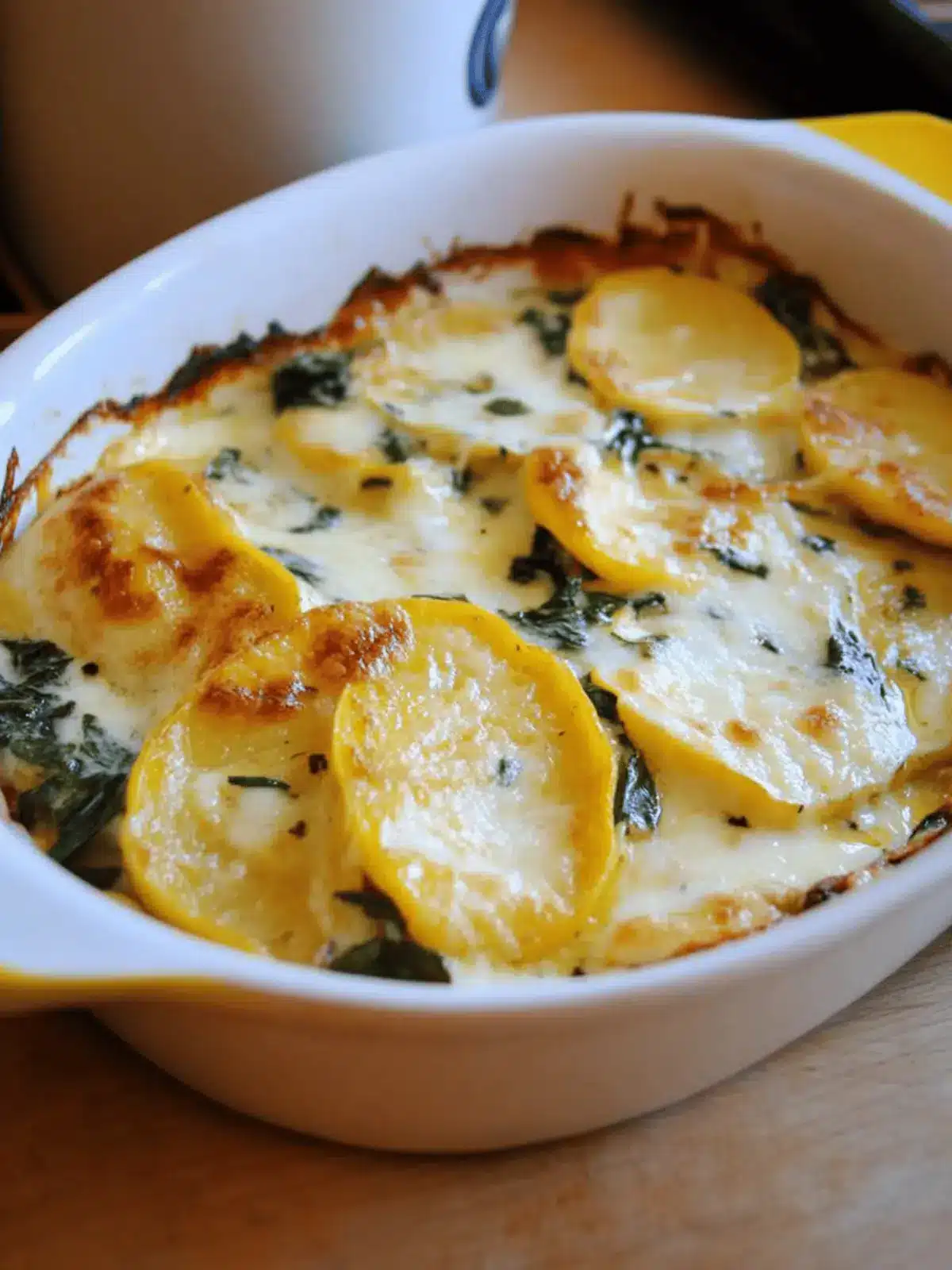 Savory Pattypan Gratin: A Creamy Summer Delight