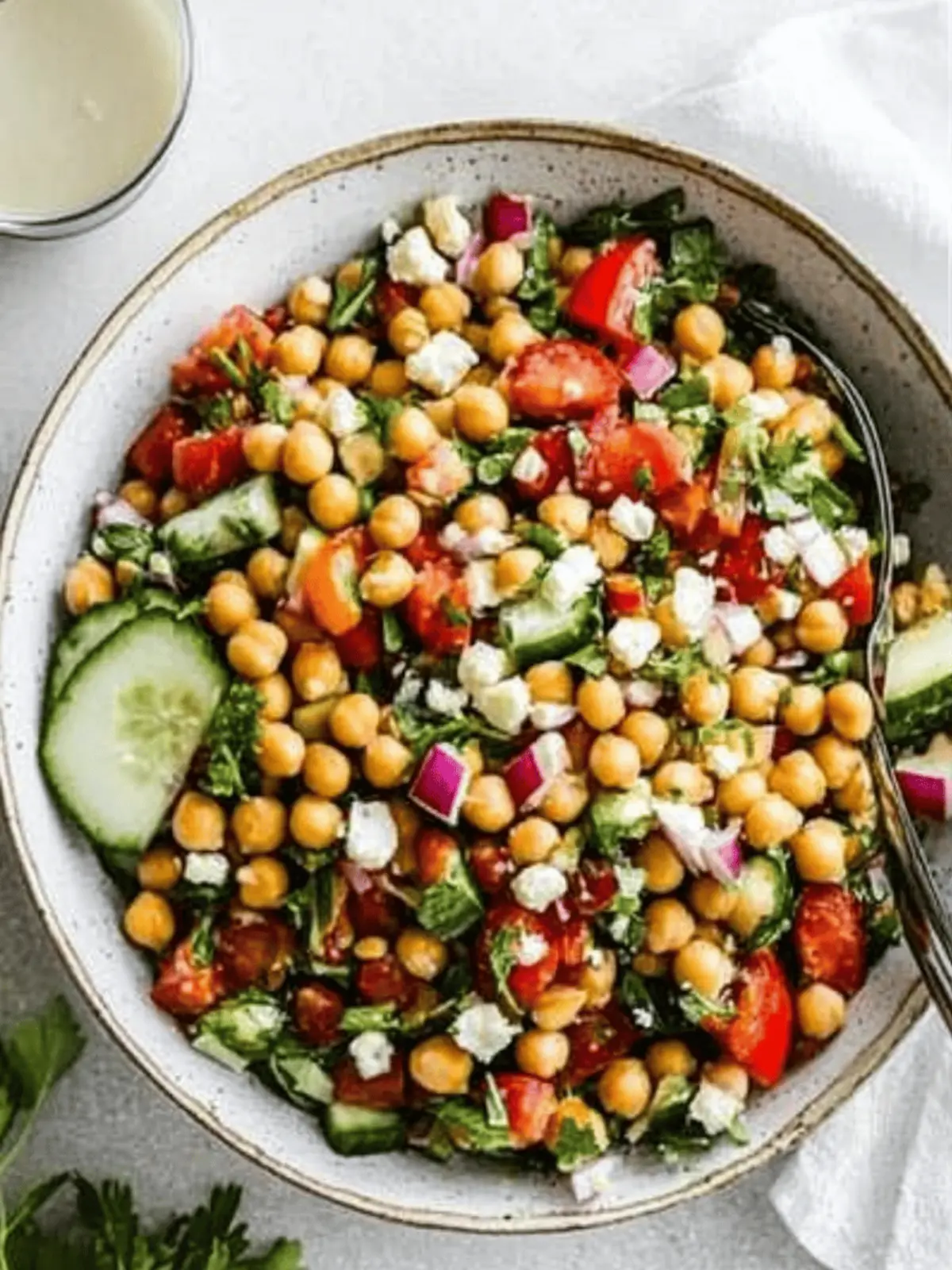 Mediterranean Chickpea Salad
