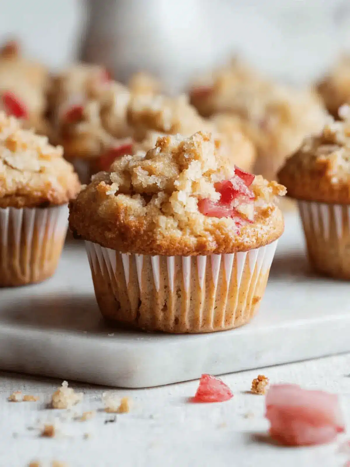 Rhubarb Muffins