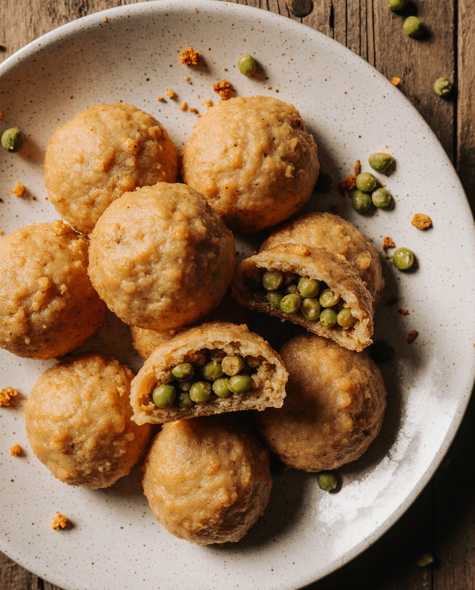 Matar Kachori – Flaky Snack Stuffed with Spiced Green Peas