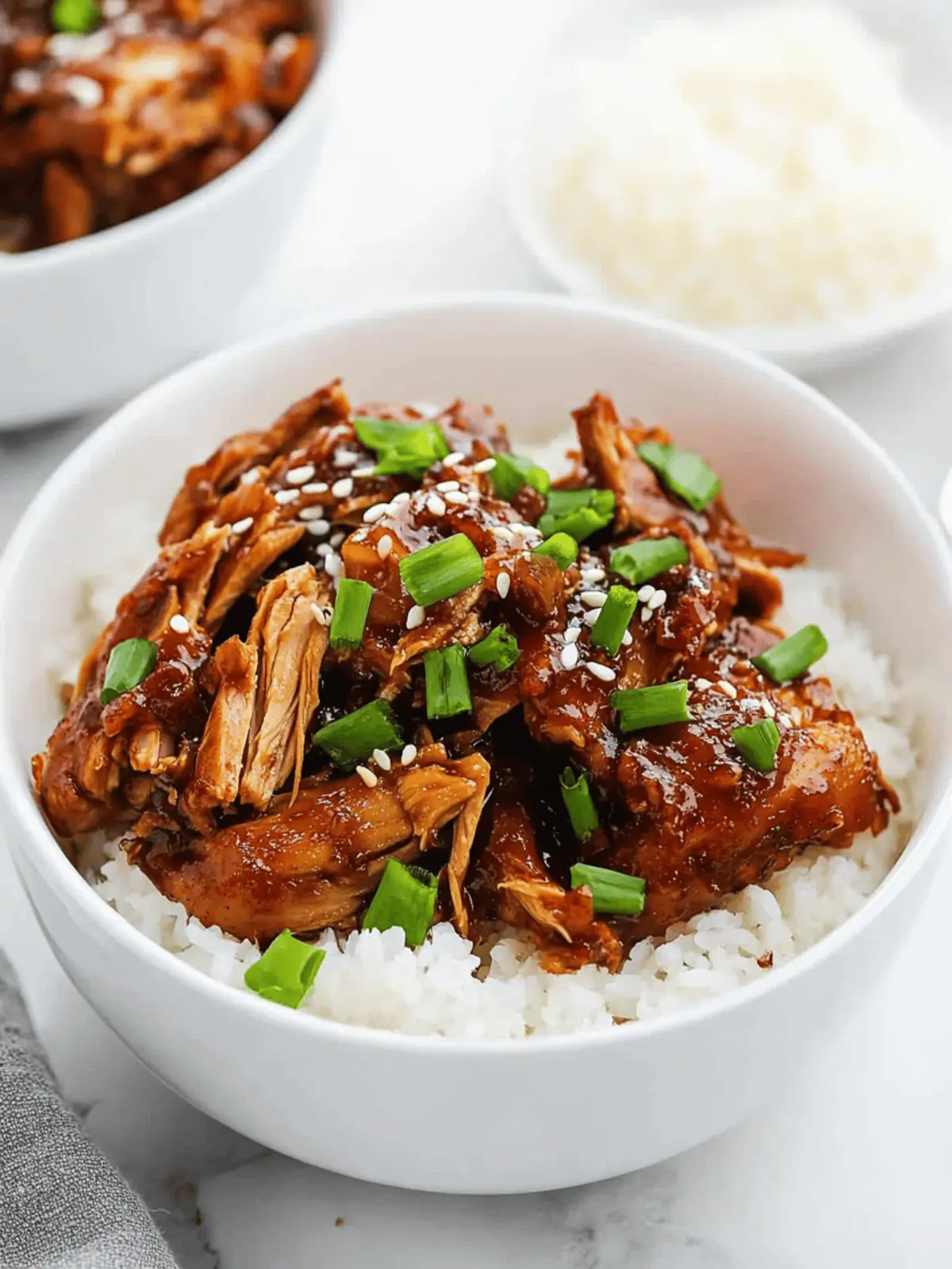 Slow Cooker Honey Garlic Chicken