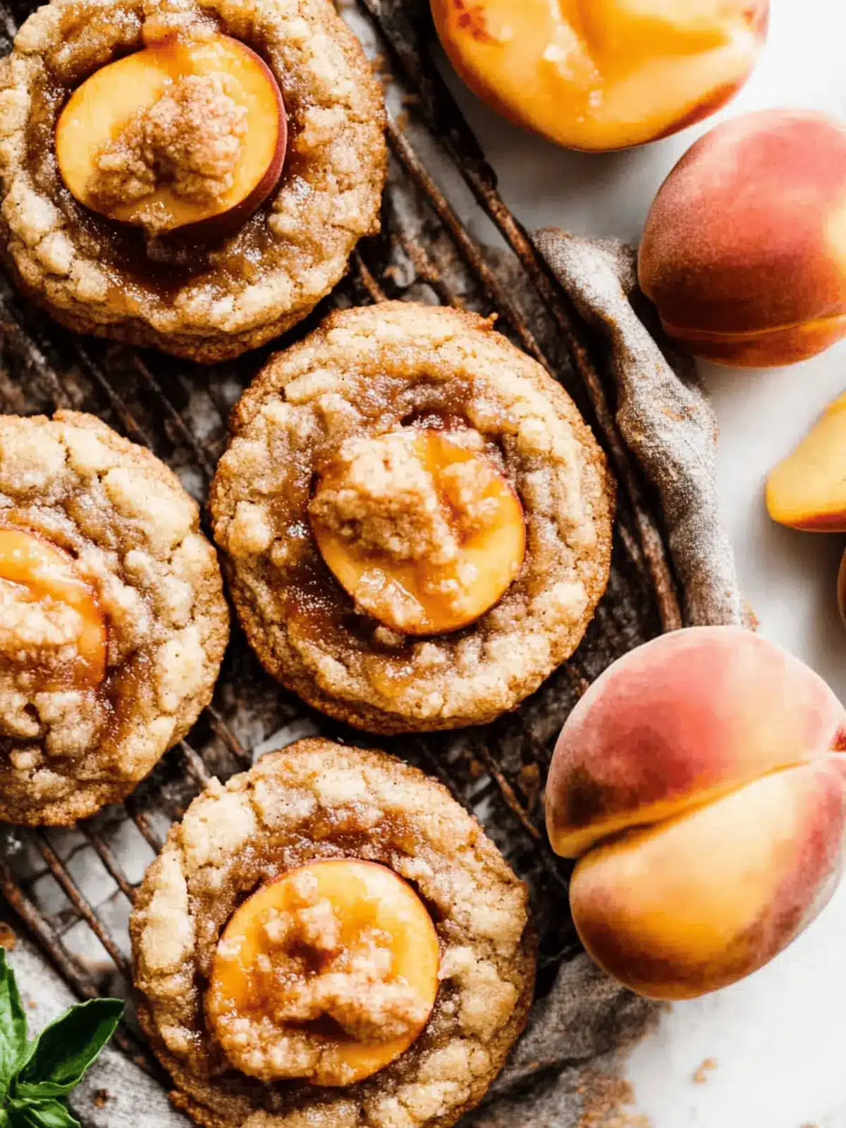 Peach Cobbler Cookies: Sweet Summertime Bliss in Every Bite