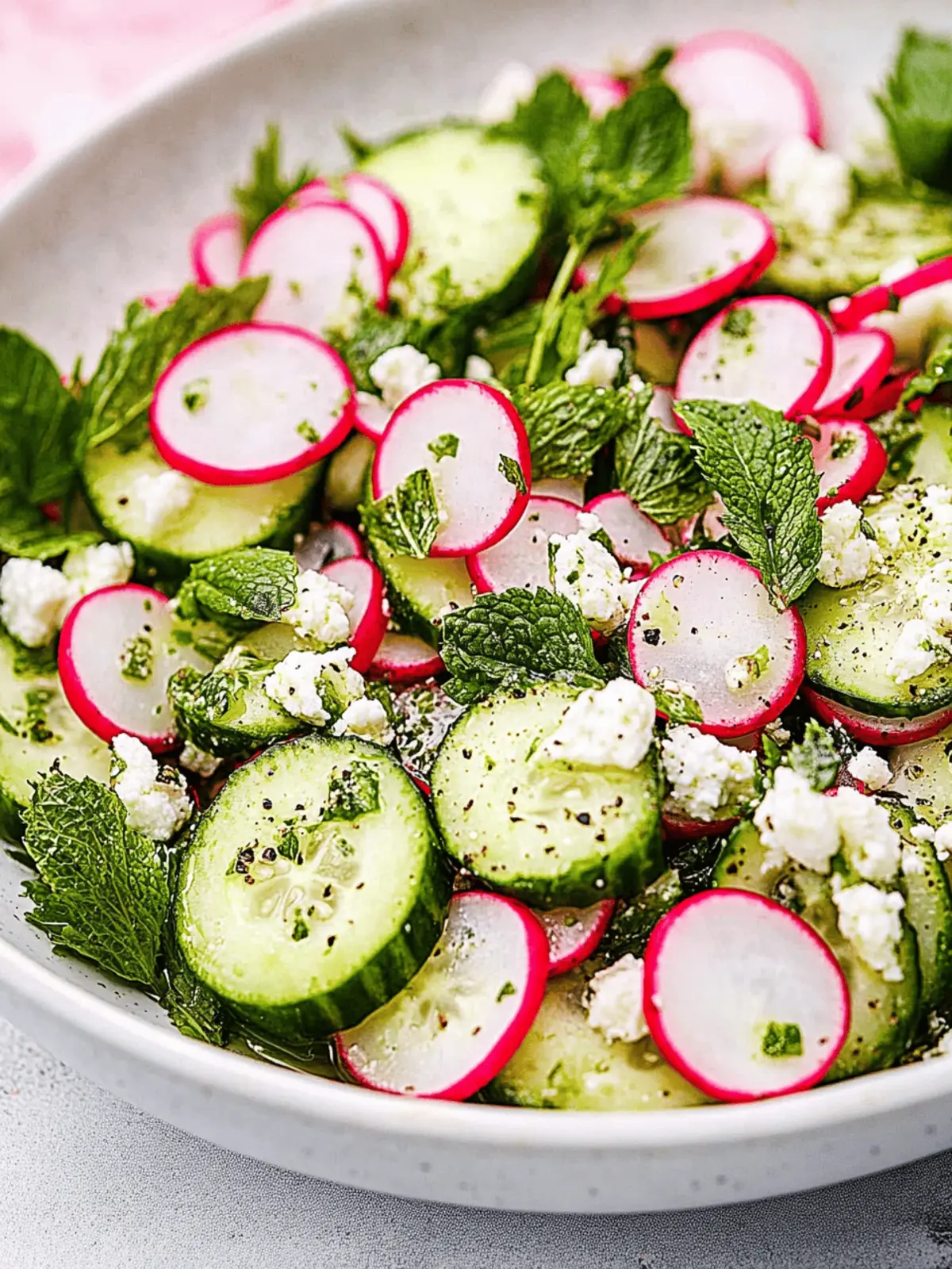 Cucumber Radish Salad