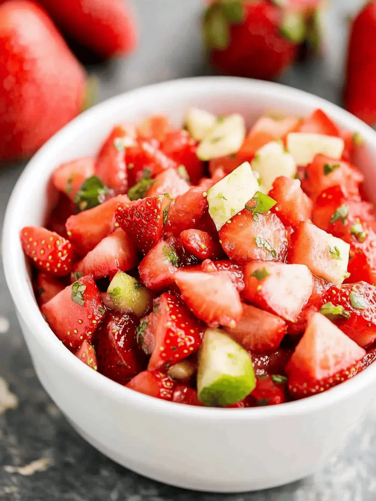Sweet Strawberry Salsa