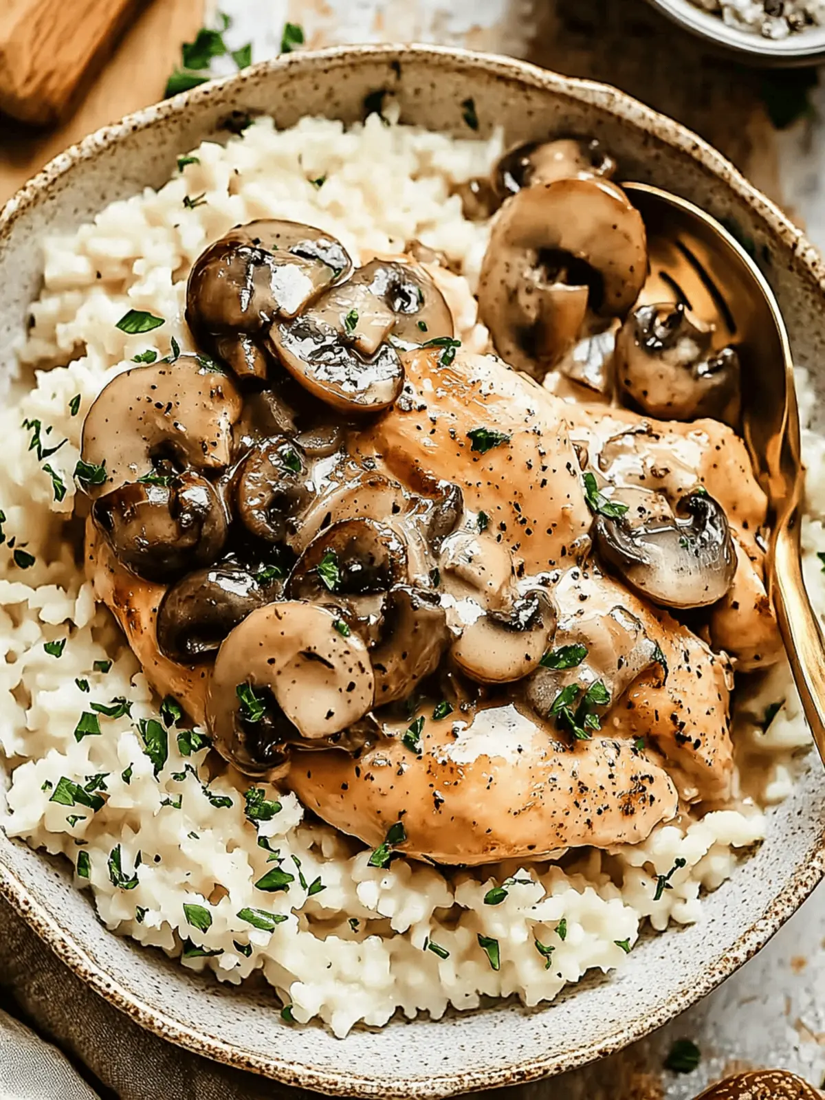 Slow Cooker Chicken Marsala