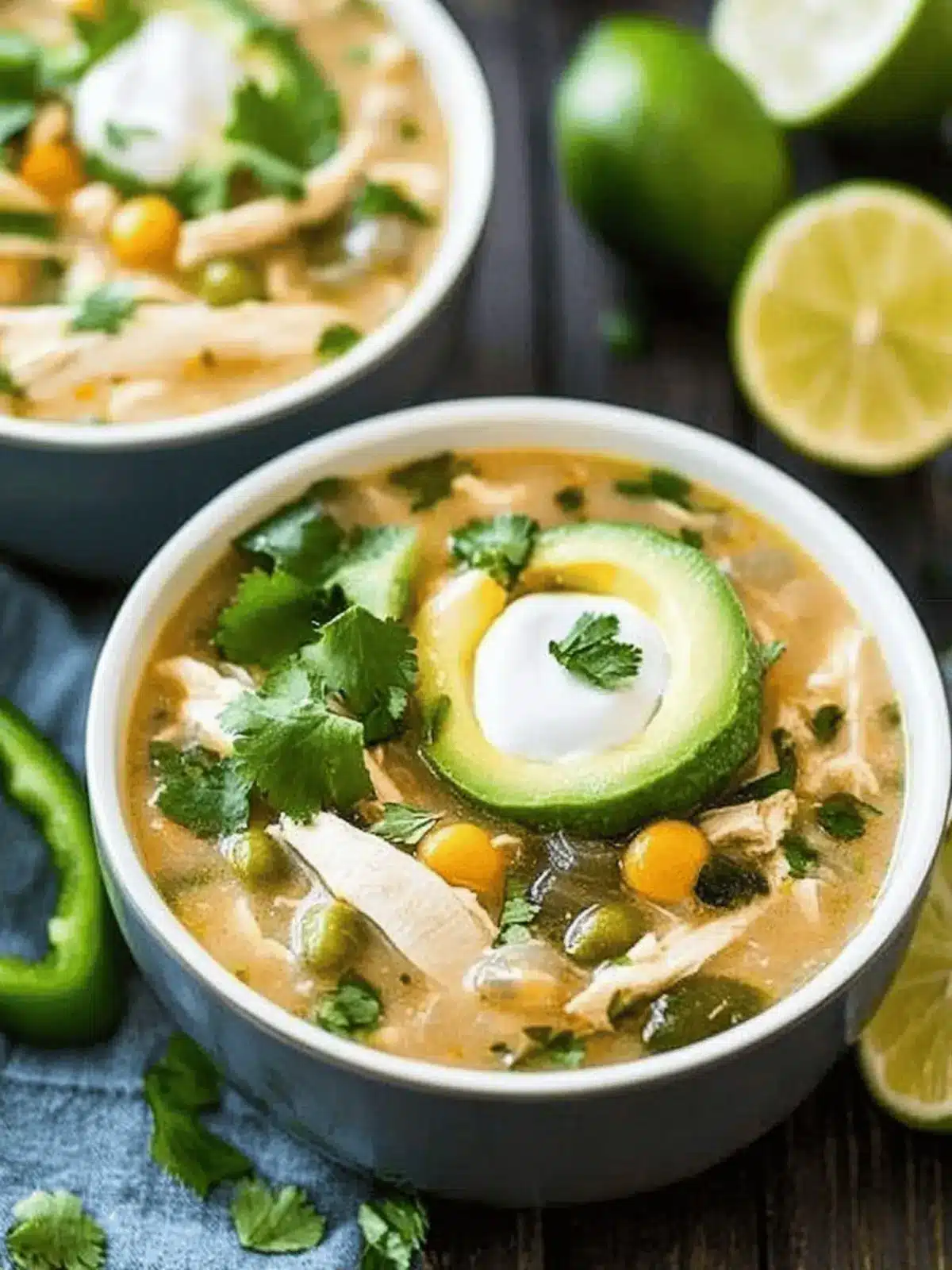 Crockpot White Chicken Chili