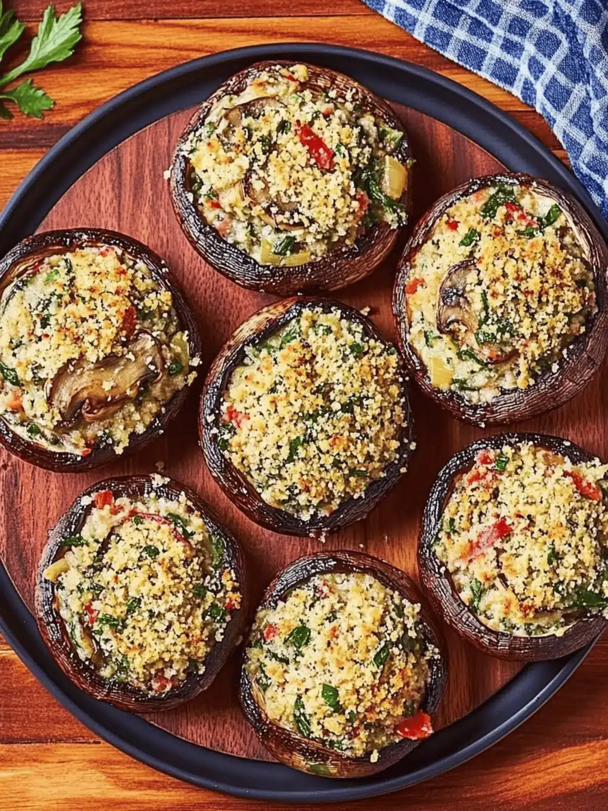 Stuffed Portobello Mushrooms