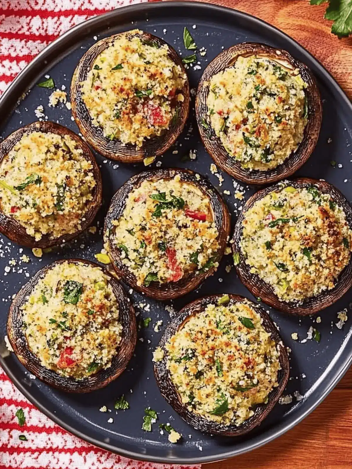 Stuffed Portobello Mushrooms