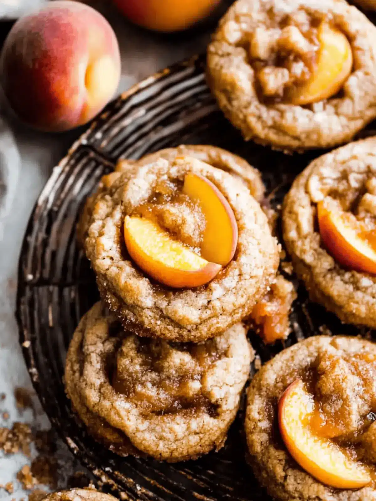 Peach Cobbler Cookies: Sweet Summertime Bliss in Every Bite