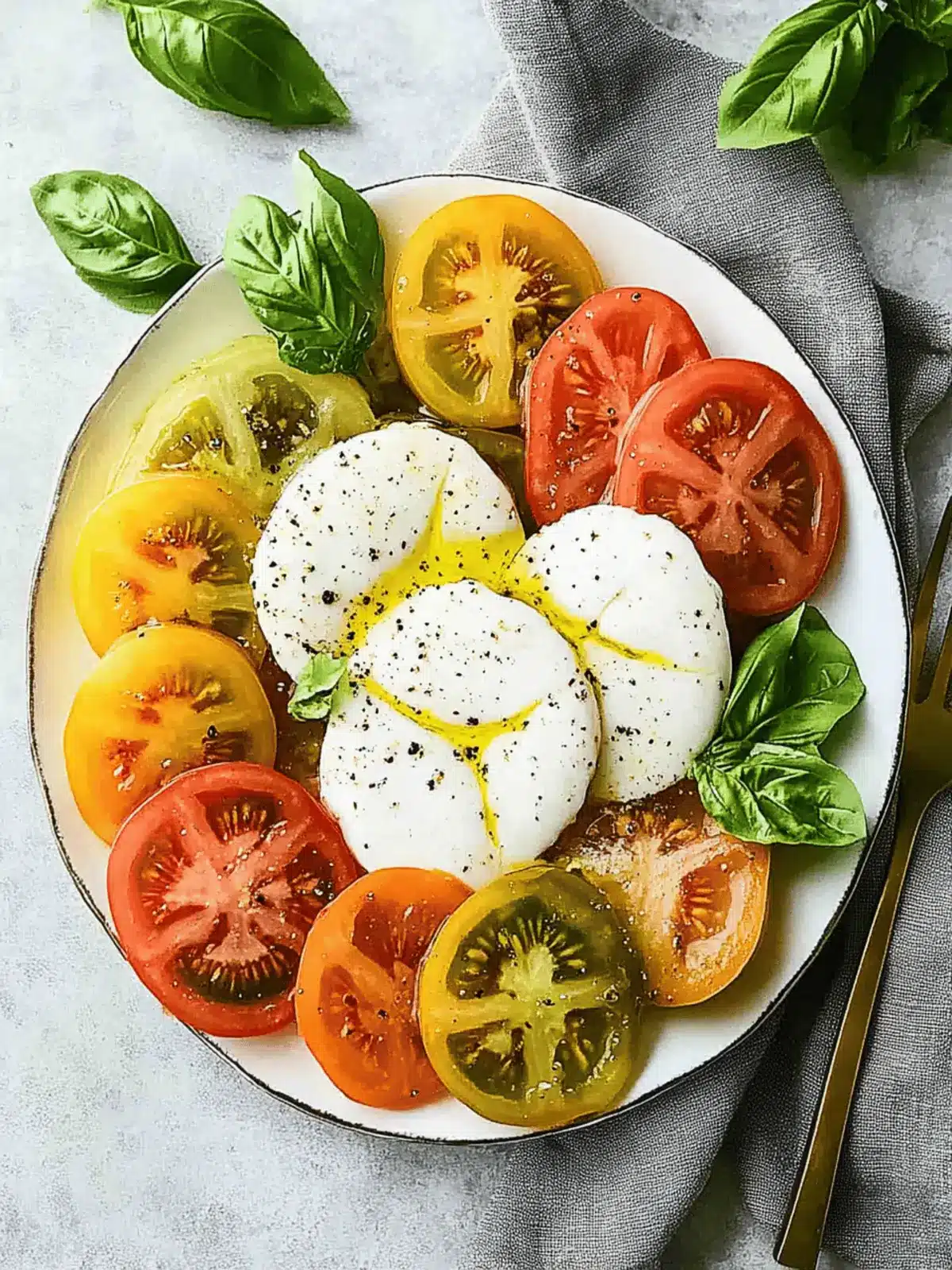 Heirloom Tomato Caprese Salad: A Summer Delight You’ll Love