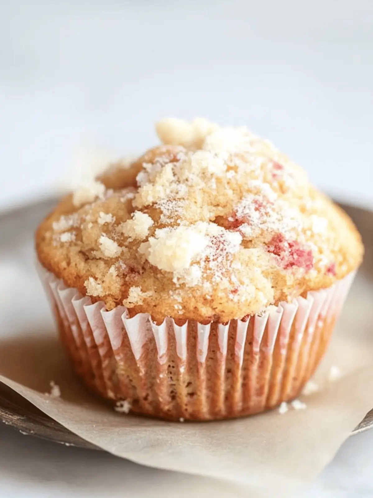 Perfect Rhubarb Muffins