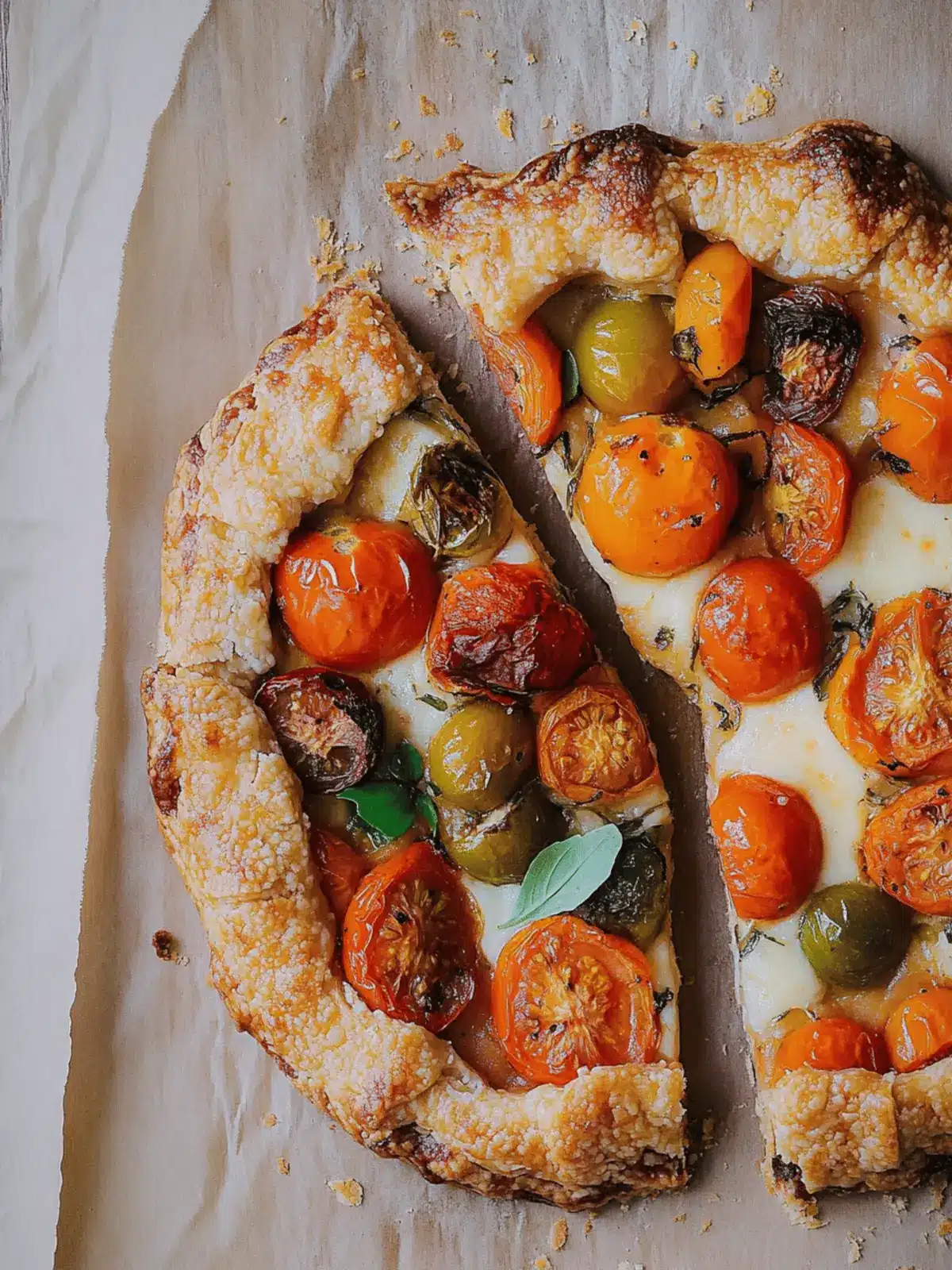 Heirloom Tomato Galette: A Rustic Summer Delight You’ll Adore